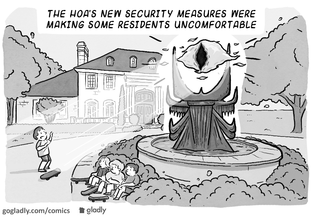 HOA Security Comic