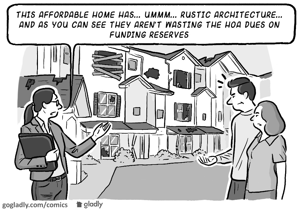 HOA Reserve Fund Comic