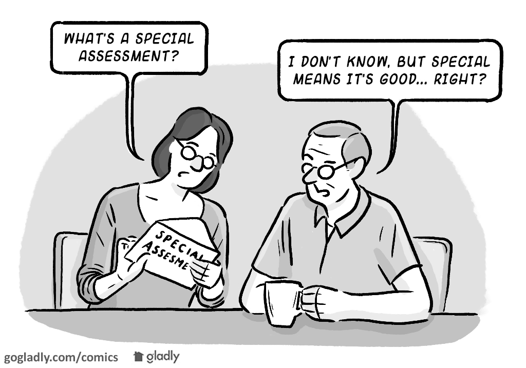 Special Assessment Comic