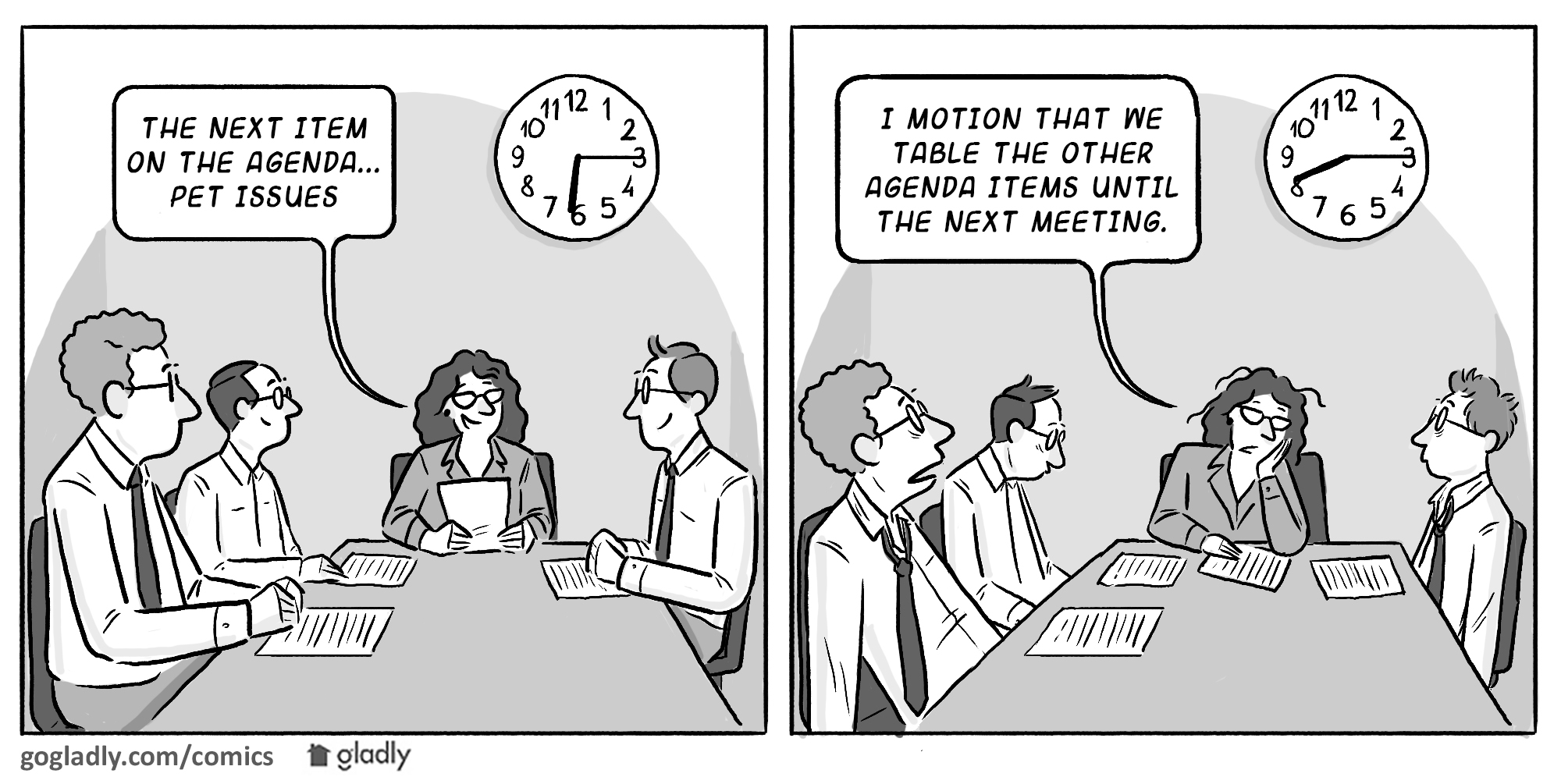 Time Management Comic