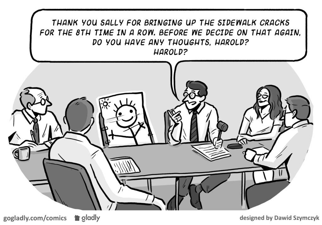 hoa cartoons for newsletters